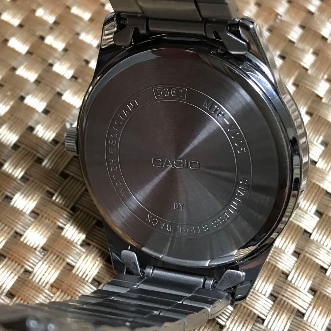 CASIO MTP-V005 Quartz Men's Watch — Japanese