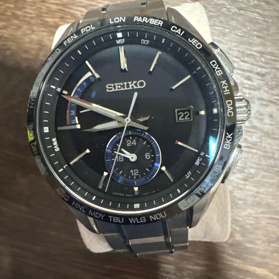 SEIKO SAGA235/8B63-0AB0 Solar Men's Watch — Japanese