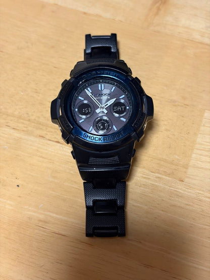 CASIO AWG-M100A-1AJF Solar Men's Watch — Japanese