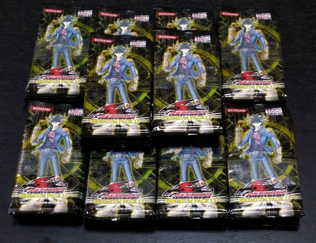 Yu-Gi-Oh New Sealed 100 Packs Yu-Gi-Oh! Premium Pack 12 Pack Common — Japanese