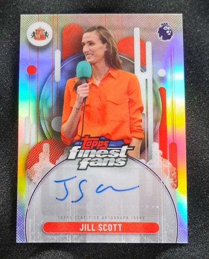 Topps Finest Fans Jill Scott Autograph — Japanese