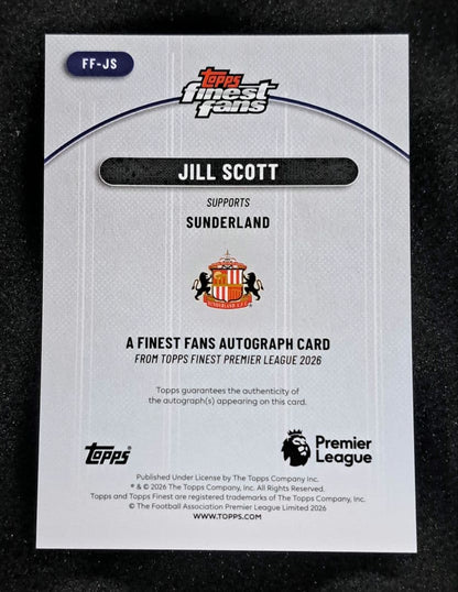 Topps Finest Fans Jill Scott Autograph — Japanese