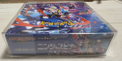Pokemon Shrink-Wrapped MEGA Expansion Pack Ninja Spinner BOX Loader Box — M Expansion Pack Ninja Spinner — Japanese