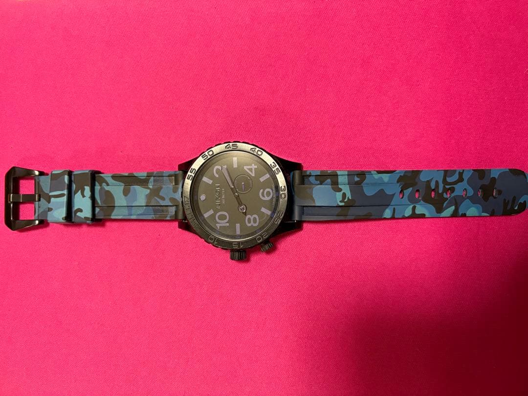 NIXON 51-30 カモフラージュ Quartz Men's Watch — Japanese