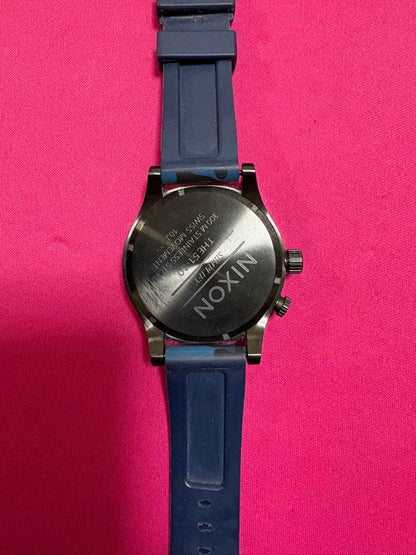 NIXON 51-30 カモフラージュ Quartz Men's Watch — Japanese