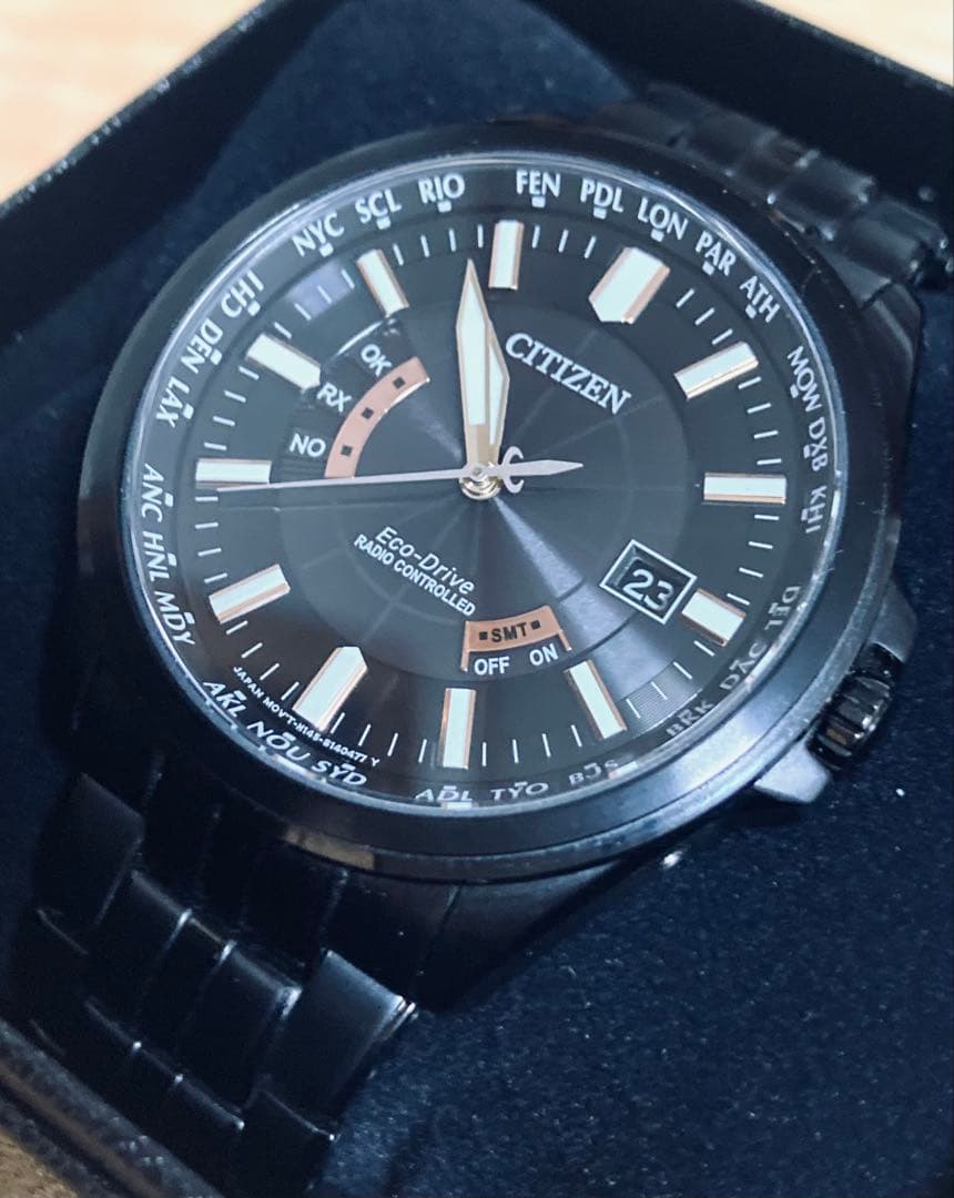 Citizen CB0185-84E Solar Men's Watch — Japanese