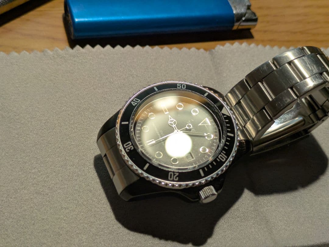 TIMEX Antennasounds.com Submariner Style Quartz Men's Watch — Japanese
