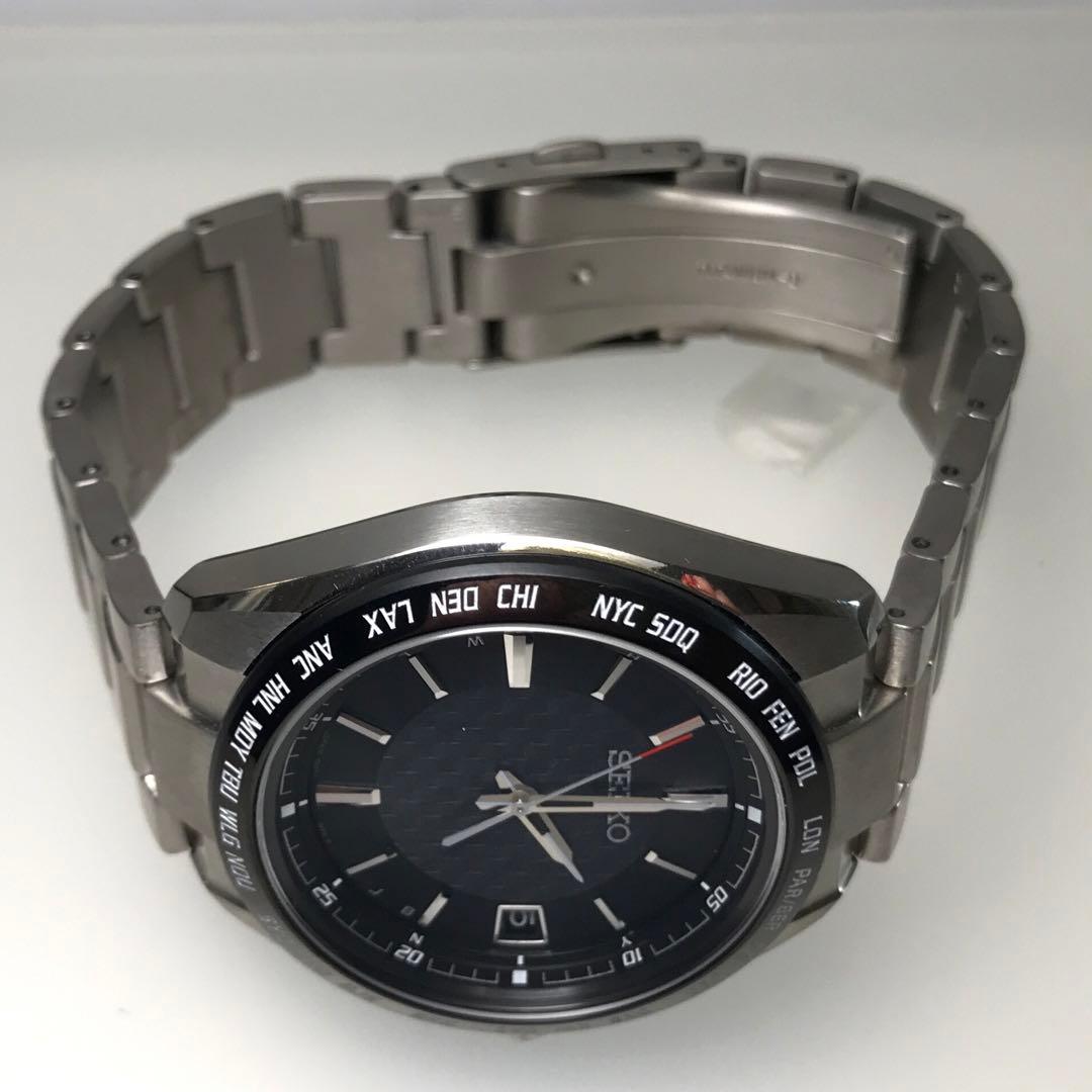 SEIKO BRIGHT Solar Men's Watch — Japanese