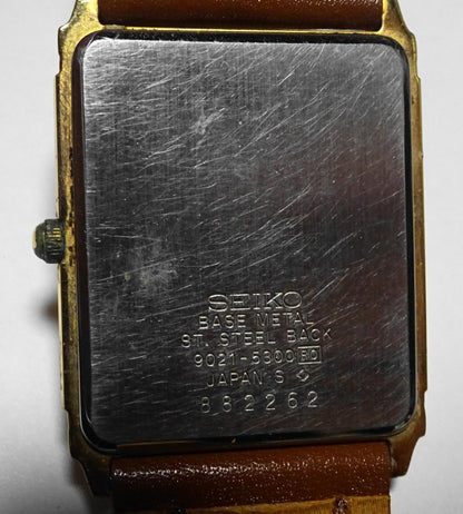 SEIKO 9021-5300 Quartz Men's Watch — Japanese