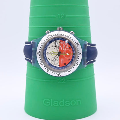 swatch Chronograph SBTR009 Quartz Men's — Japanese