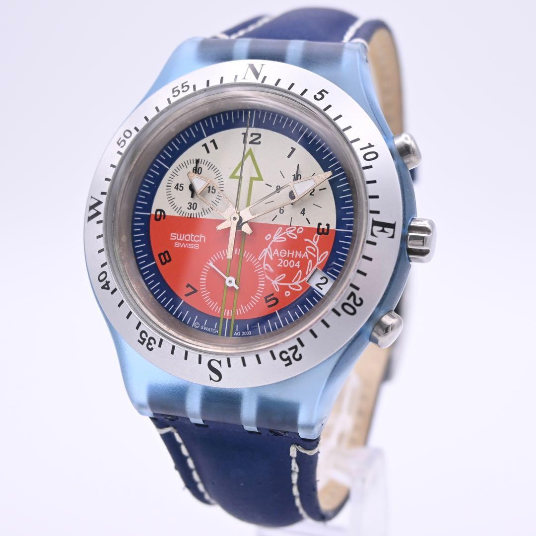 swatch Chronograph SBTR009 Quartz Men's — Japanese
