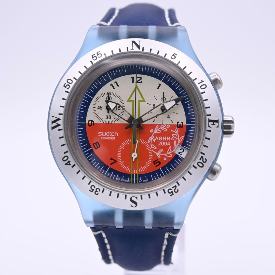 swatch Chronograph SBTR009 Quartz Men's — Japanese