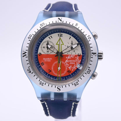 swatch Chronograph SBTR009 Quartz Men's — Japanese