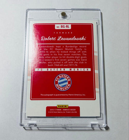 Robert Lewandowski Sign Card — Japanese