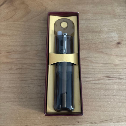 PILOT Silver Fountain Pen with clip displayed on white background