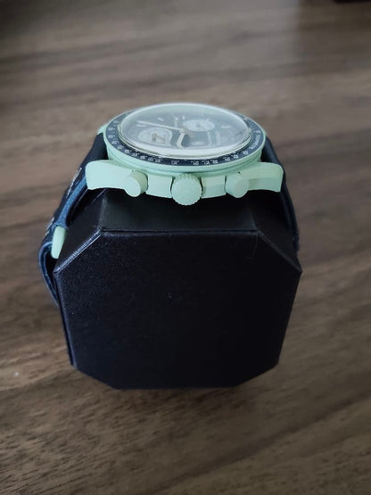 swatch MoonSwatch Earth Quartz Men's — Japanese