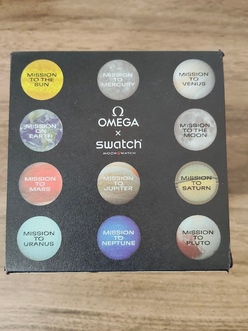 swatch MoonSwatch Earth Quartz Men's — Japanese