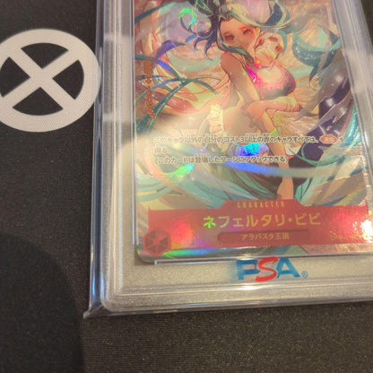 PSA 10 One Piece Nefertari Vivi L — OP04-118 — Japanese