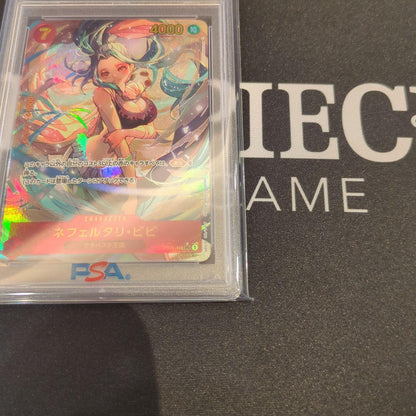 PSA 10 One Piece Nefertari Vivi L — OP04-118 — Japanese