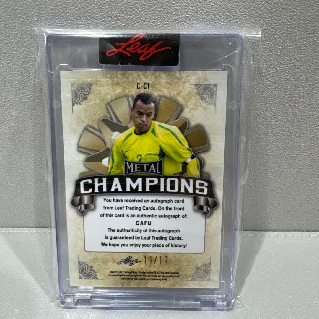 CAFU Autograph Card 11/17 — 11/17 — Japanese