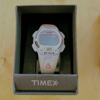 TIMEX IDLife IRONMAN WHT Digital Men's Watch — Japanese