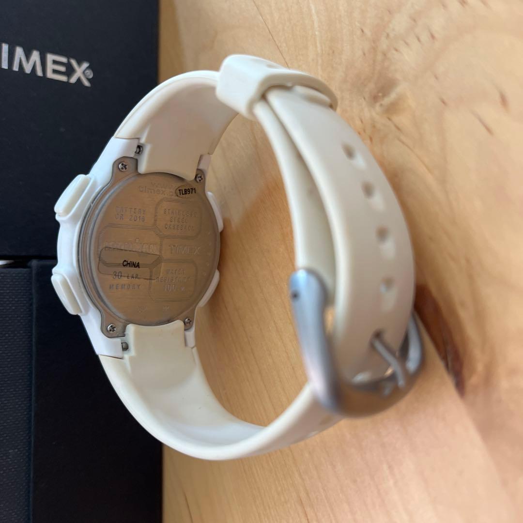 TIMEX IDLife IRONMAN WHT Digital Men's Watch — Japanese