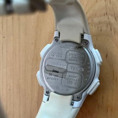 TIMEX IDLife IRONMAN WHT Digital Men's Watch — Japanese