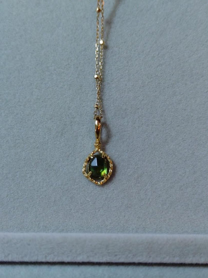 Agete yellow gold K10 necklace chain 45cm with engraved adjuster and guarantee certificate