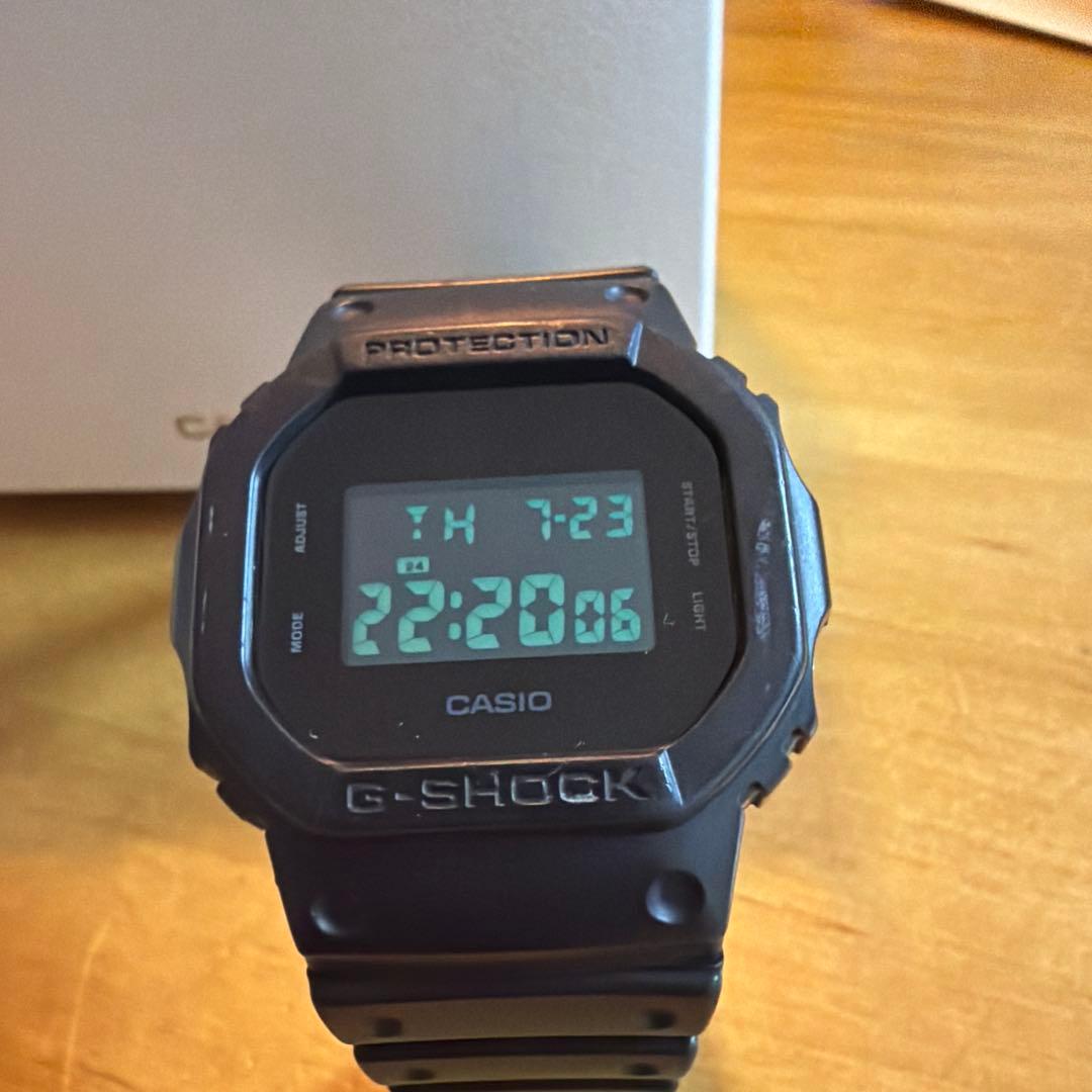 CASIO DW-5600BB-1JF Digital Men's Watch — Japanese
