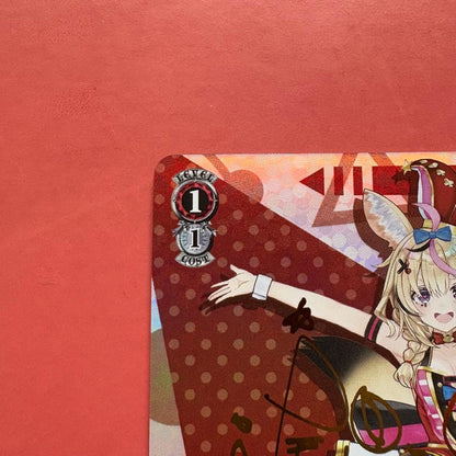 Weiss Schwarz hololive production Hololive Weiss Schwarz Step into the Future Polka Oumaru SP Sign — Japanese