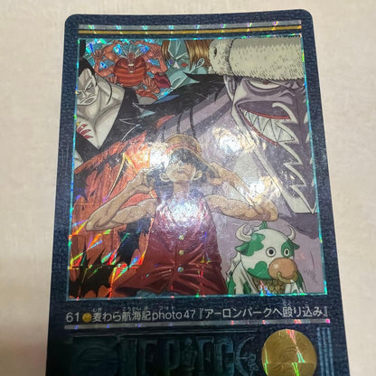 One Piece One Piece Visual Adventure 61 Straw Hat Voyage Early Old Rare L — Japanese