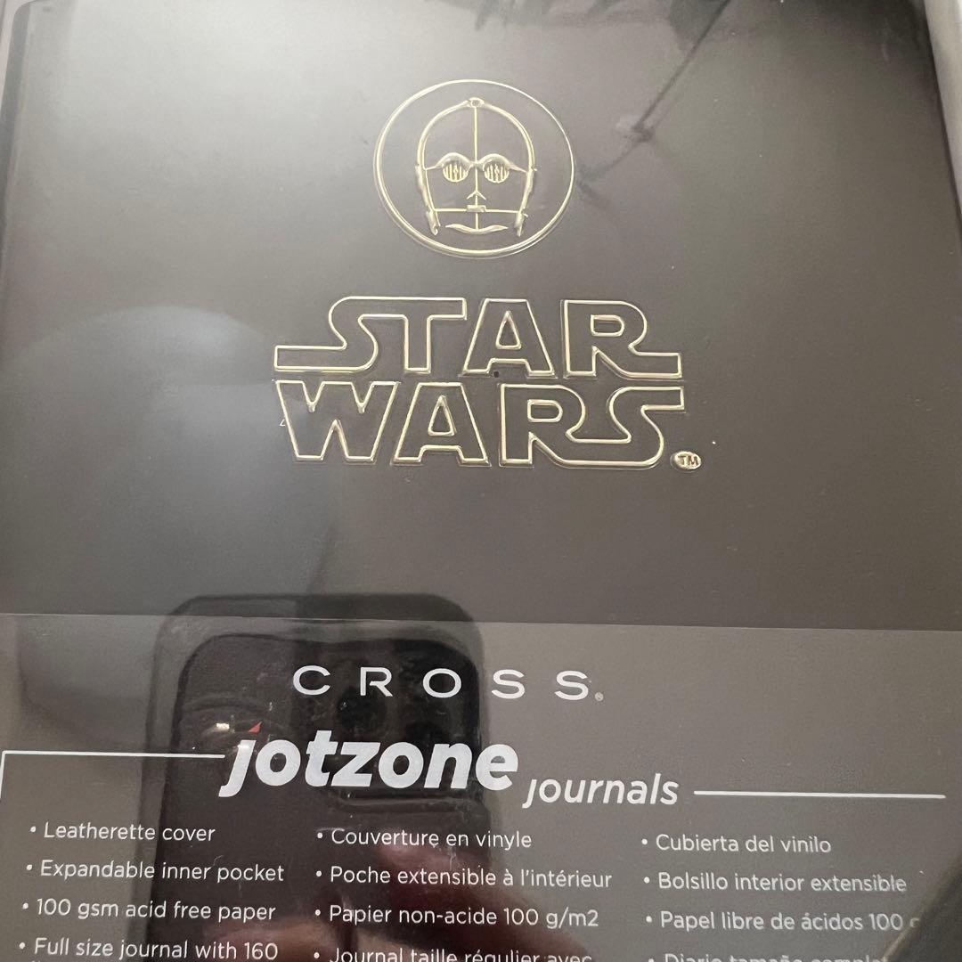 Star Wars Cross Click Jot Zone gift set featuring C-3PO matte black brass pen approximately 140mm long