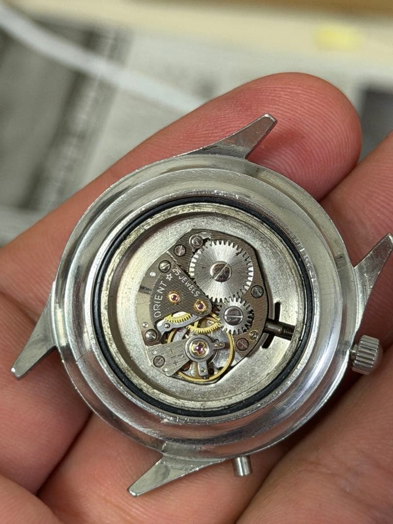 ORIENT サーフィンダイバー 手巻時計 スリースター 25石 Manual Men's Watch — Japanese