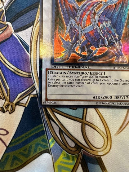Yu-Gi-Oh Rare Ice Barrier Dragon Gungnir Ultra Rare — English