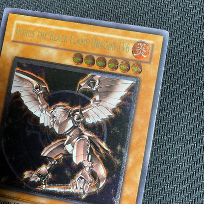 Yu-Gi-Oh Dark Flare Dragon LV6 — English