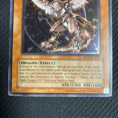 Yu-Gi-Oh Dark Flare Dragon LV6 — English