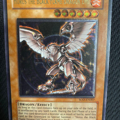 Yu-Gi-Oh Dark Flare Dragon LV6 — English