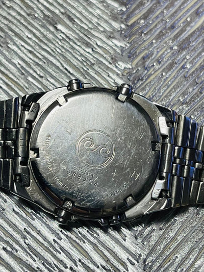 SEIKO A258-5000 Digital Men's Watch — Japanese