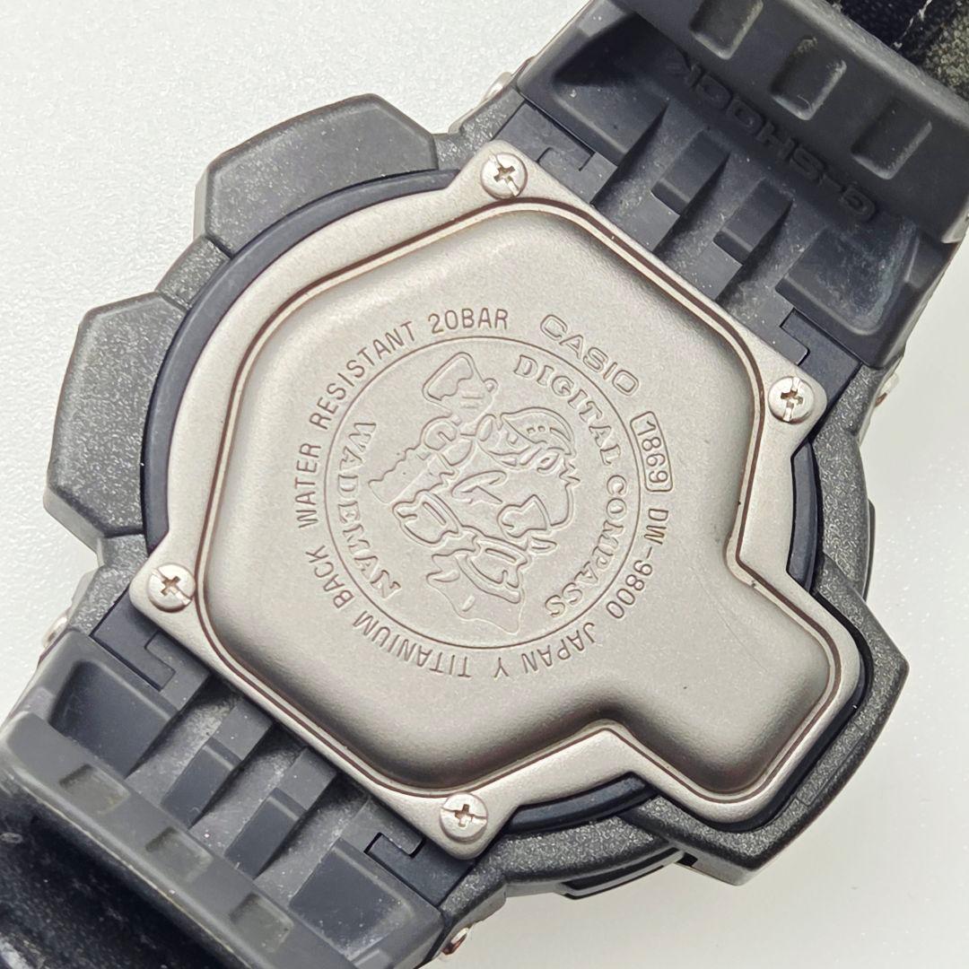 CASIO DW-9800AR Digital Men's Watch — Japanese