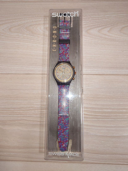 swatch ヴィンテージ 92年 クロノグラフ AWARD Quartz Men's — Japanese