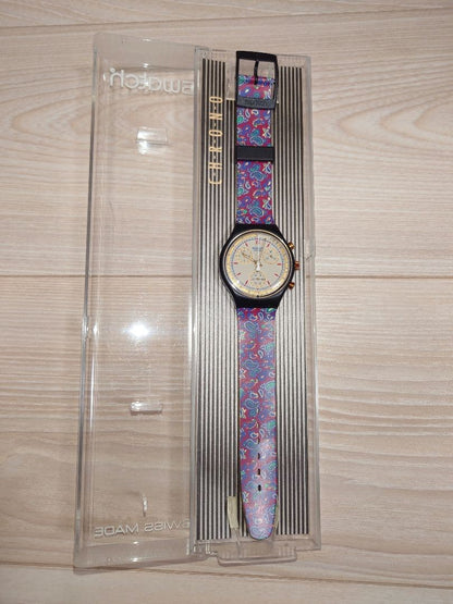 swatch ヴィンテージ 92年 クロノグラフ AWARD Quartz Men's — Japanese
