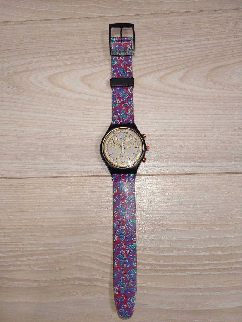 swatch ヴィンテージ 92年 クロノグラフ AWARD Quartz Men's — Japanese