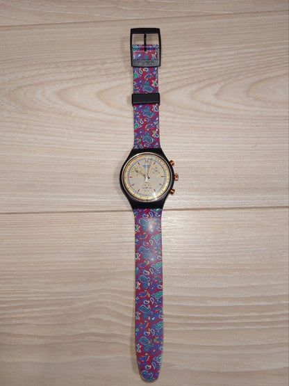 swatch ヴィンテージ 92年 クロノグラフ AWARD Quartz Men's — Japanese
