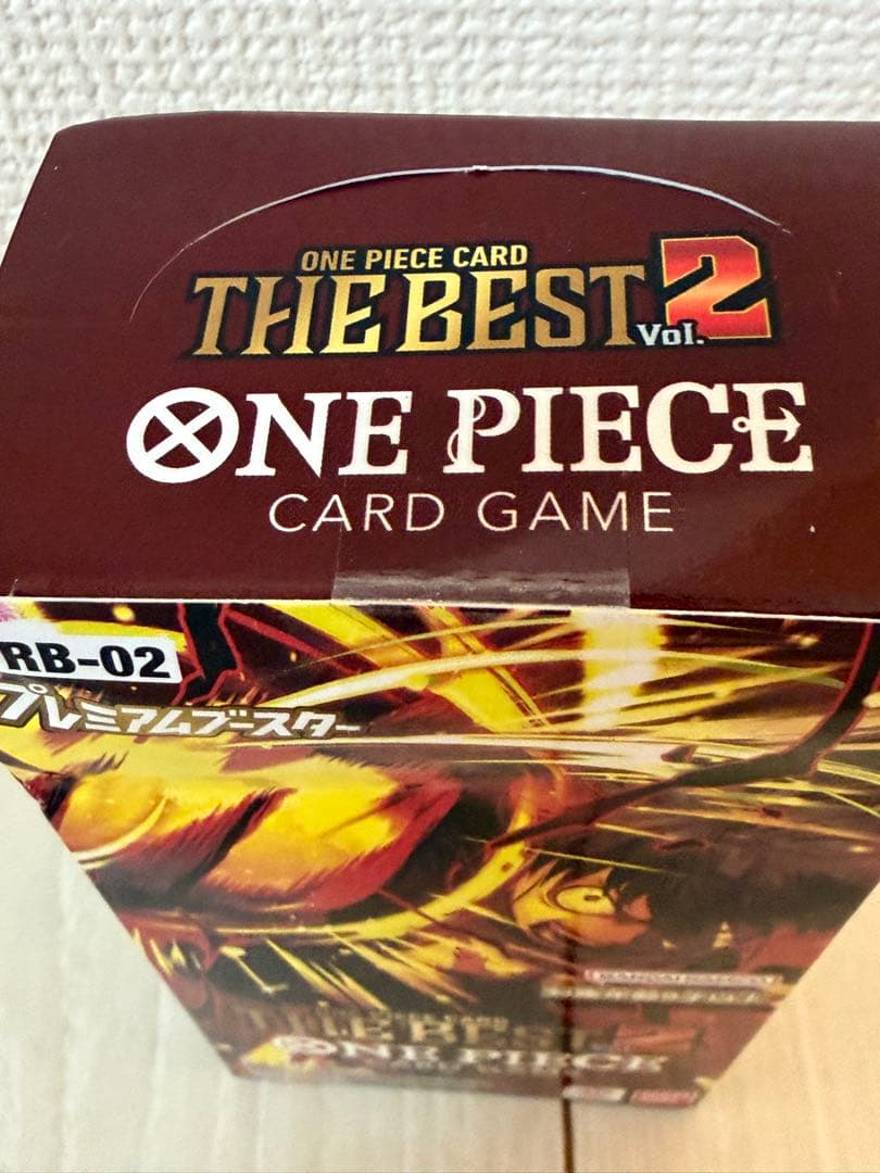 One Piece ONE PIECE Card Game THE BEST Vol.2 Unopened Box — Japanese