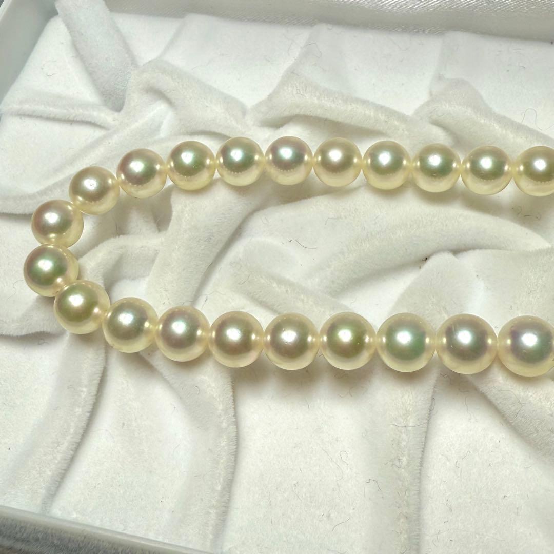 Mikimoto Akoya pearl necklace featuring 7-7.3mm pearls measuring 42cm in length