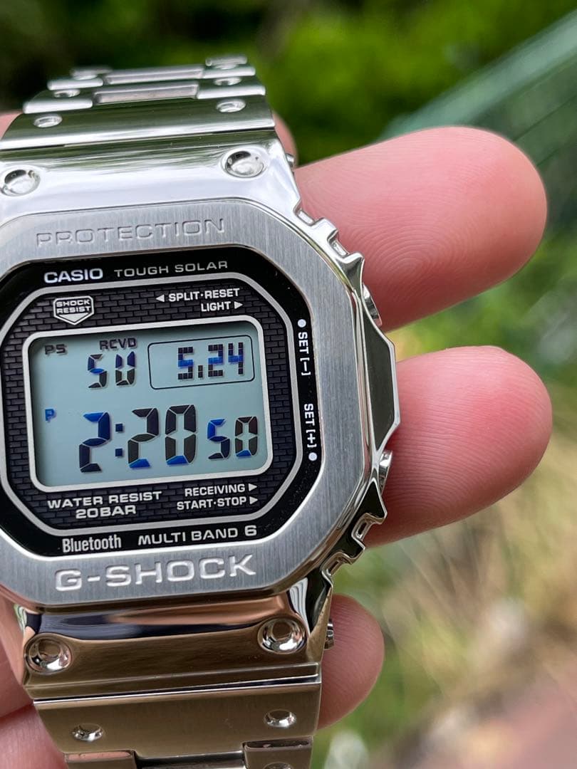 CASIO GMW-B5000D Solar Men's Watch — Japanese