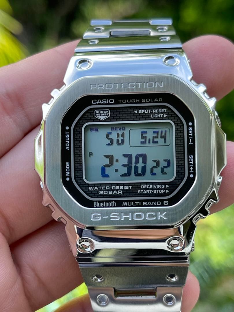 CASIO GMW-B5000D Solar Men's Watch — Japanese