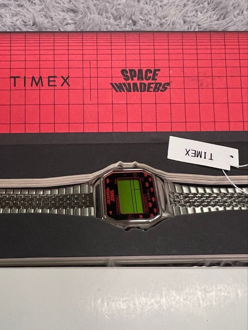 TIMEX SPACE INVADERS Digital Men's Watch — Japanese