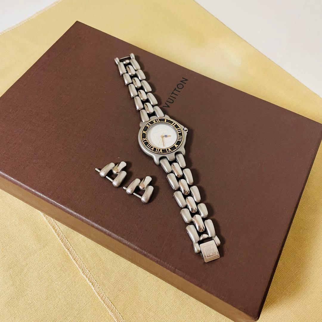 SEIKO Presage Gold Mysterious Ancient Script Quartz Men's Watch — Japanese