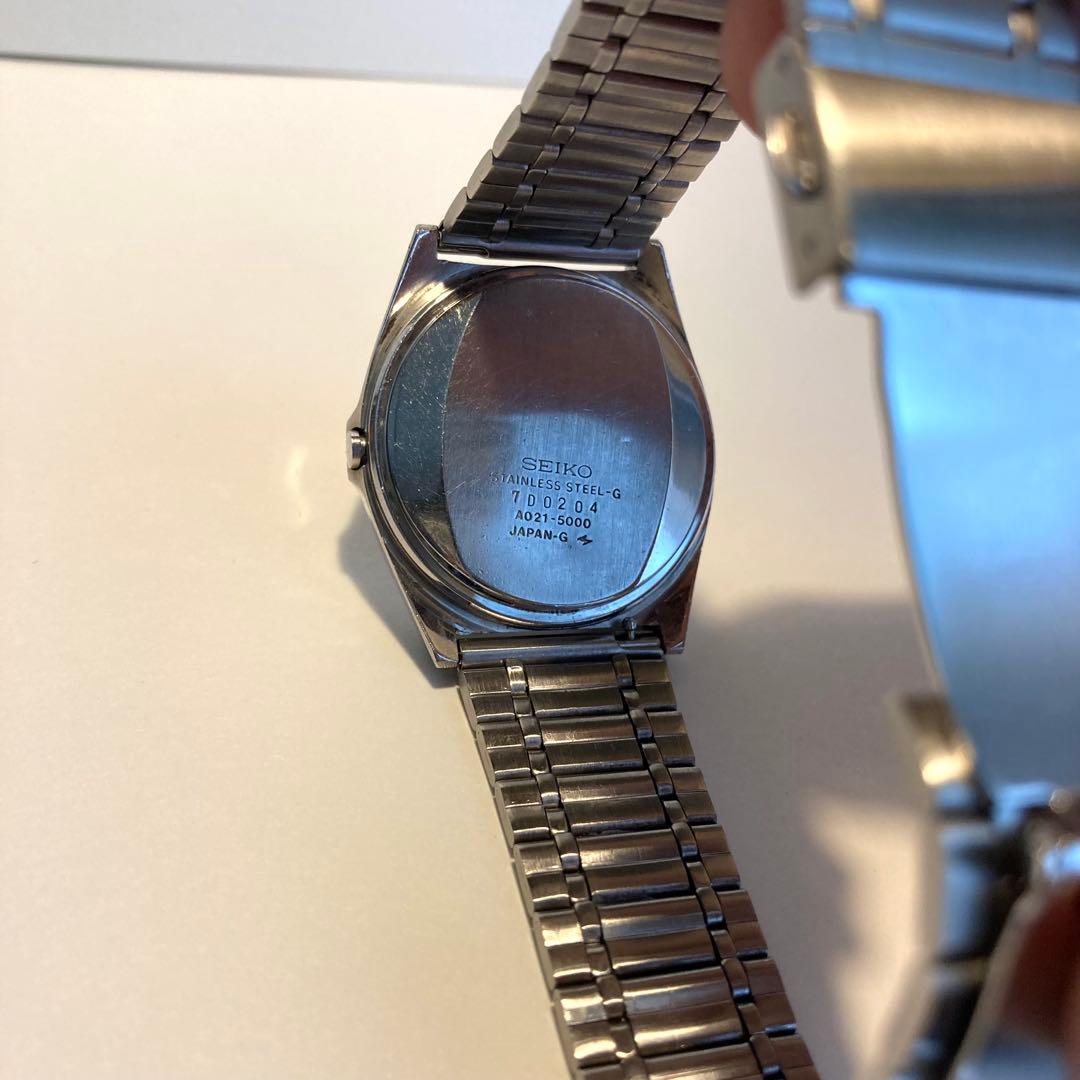 SEIKO Vintage Digital Multi-Alarm Quartz Men's Watch — Japanese